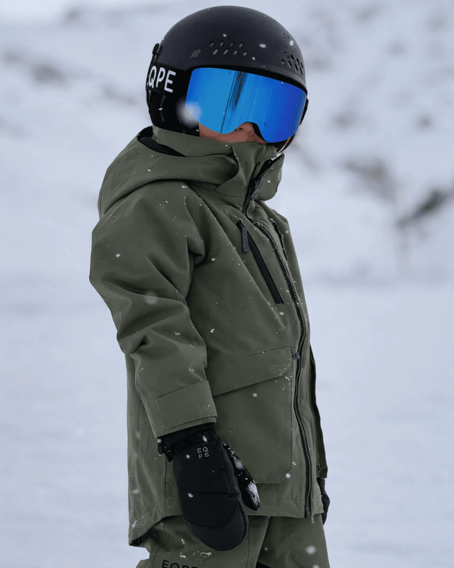 Ridge Insulated Jacket JR Lichen Green