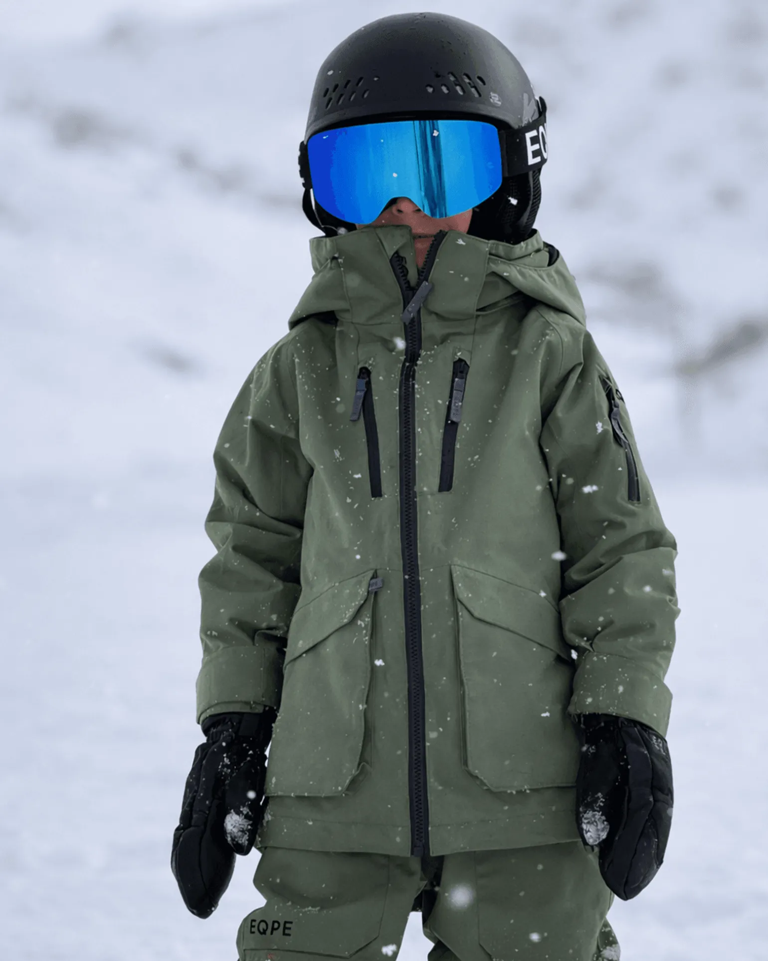 Ridge Insulated Jacket JR Lichen Green