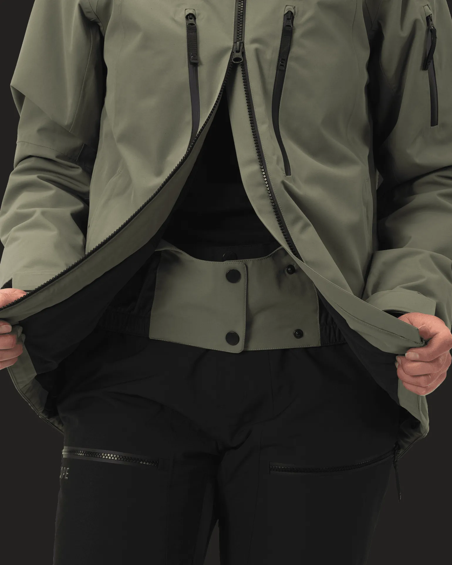 Ridge Insulated Jacket W Lichen Green