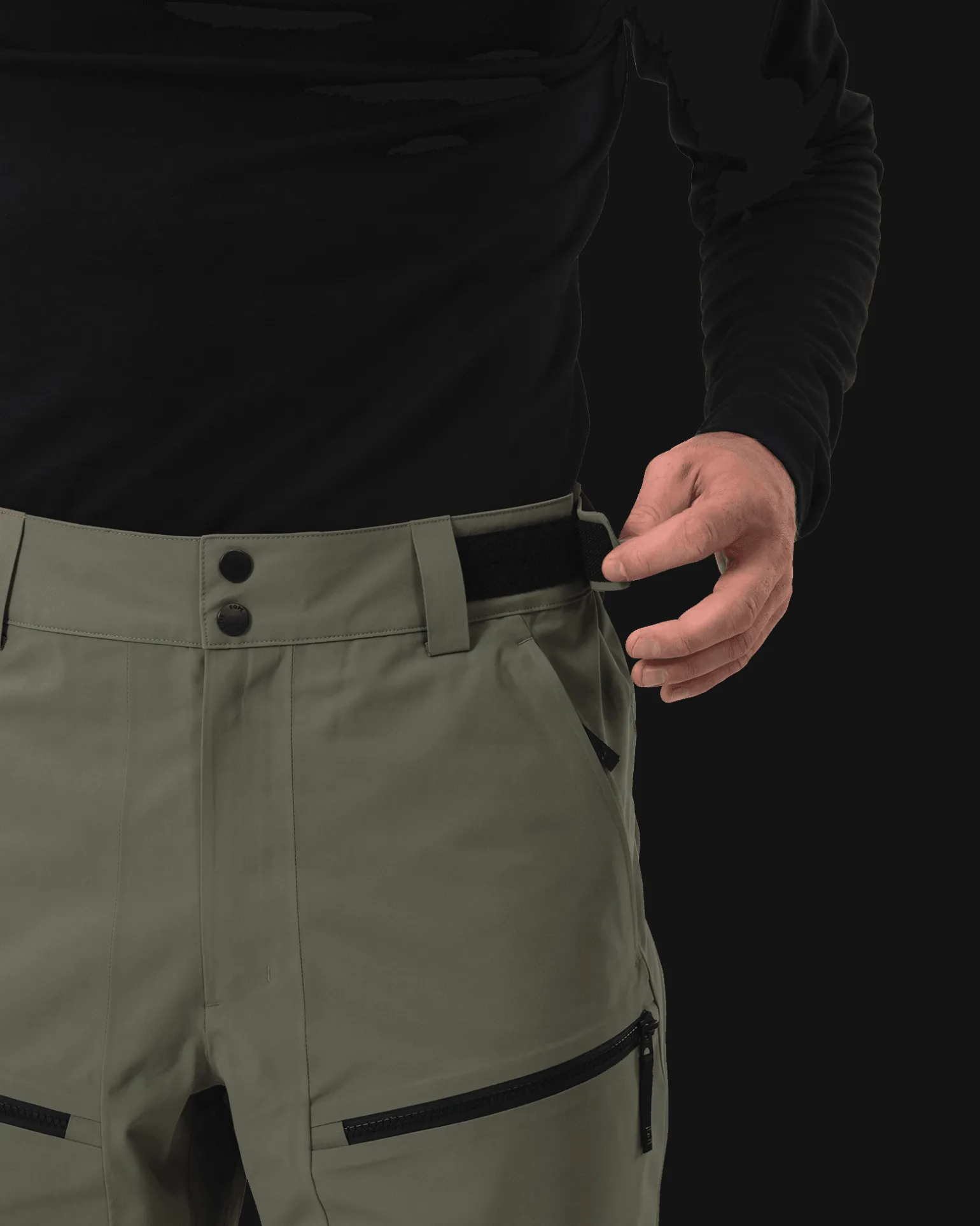 Ridge 2L Pant M Lichen Green