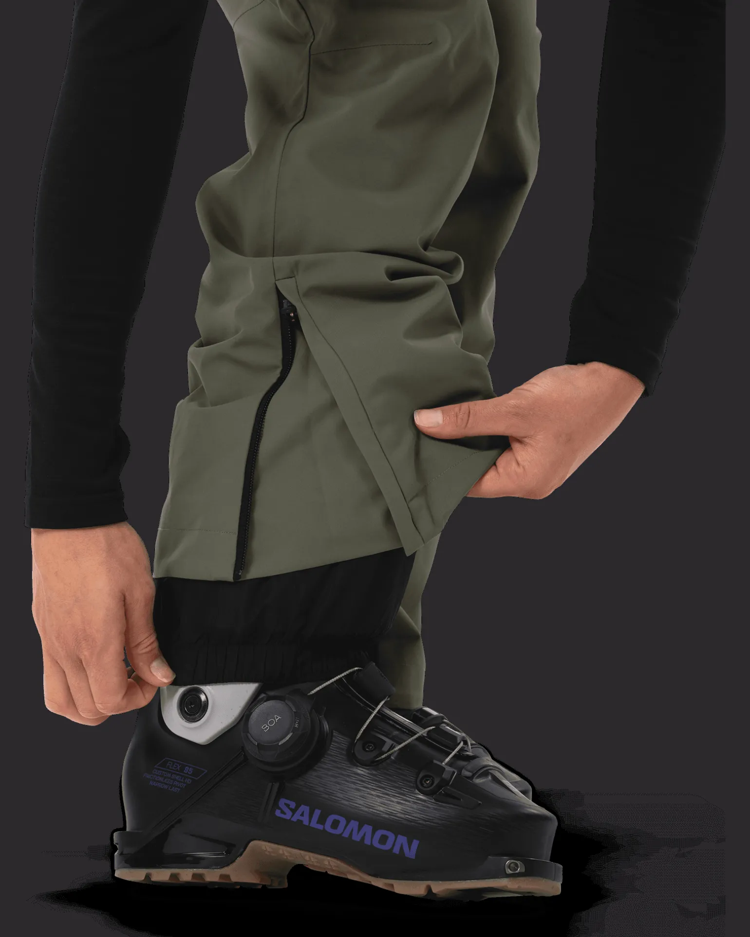 Ridge 2L Pant W Lichen Green