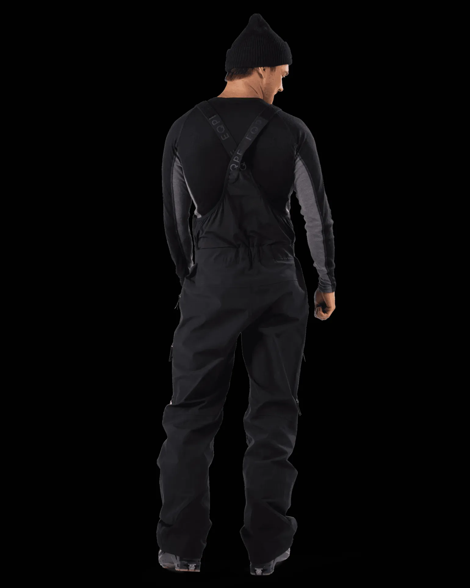 Rido Bib Shell Pant M Deep Black