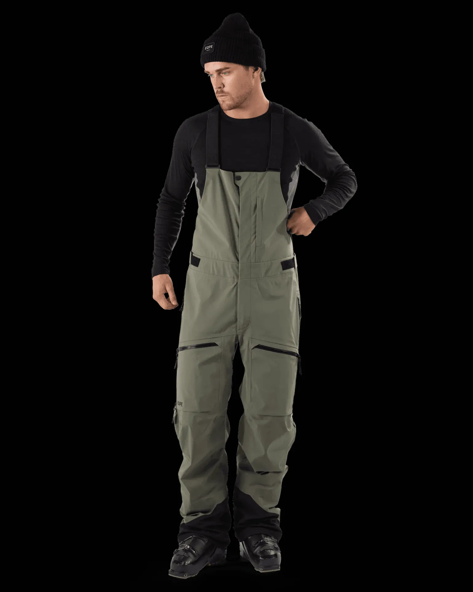 Rido Bib Shell Pant M Lichen Green