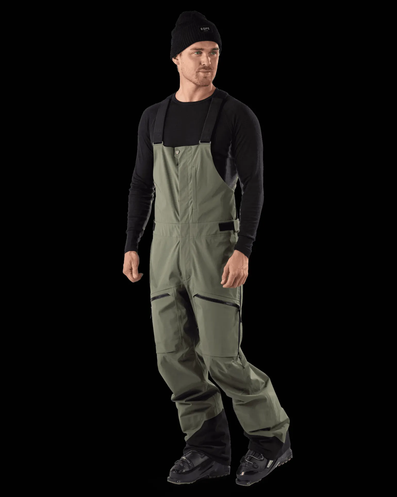 Rido Bib Shell Pant M Lichen Green
