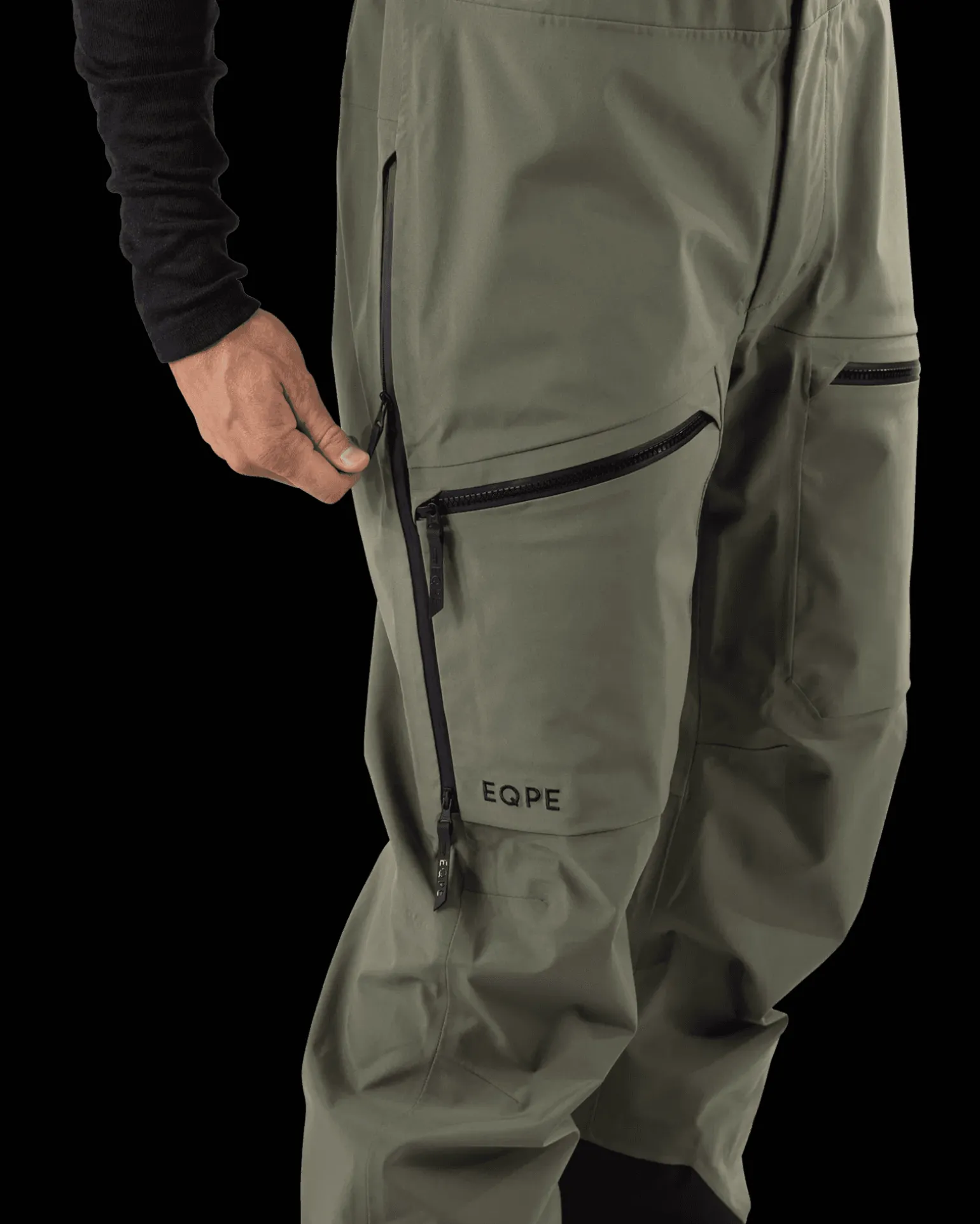 Rido Bib Shell Pant M Lichen Green