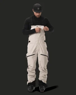Rido Bib Shell Pant M Limestone
