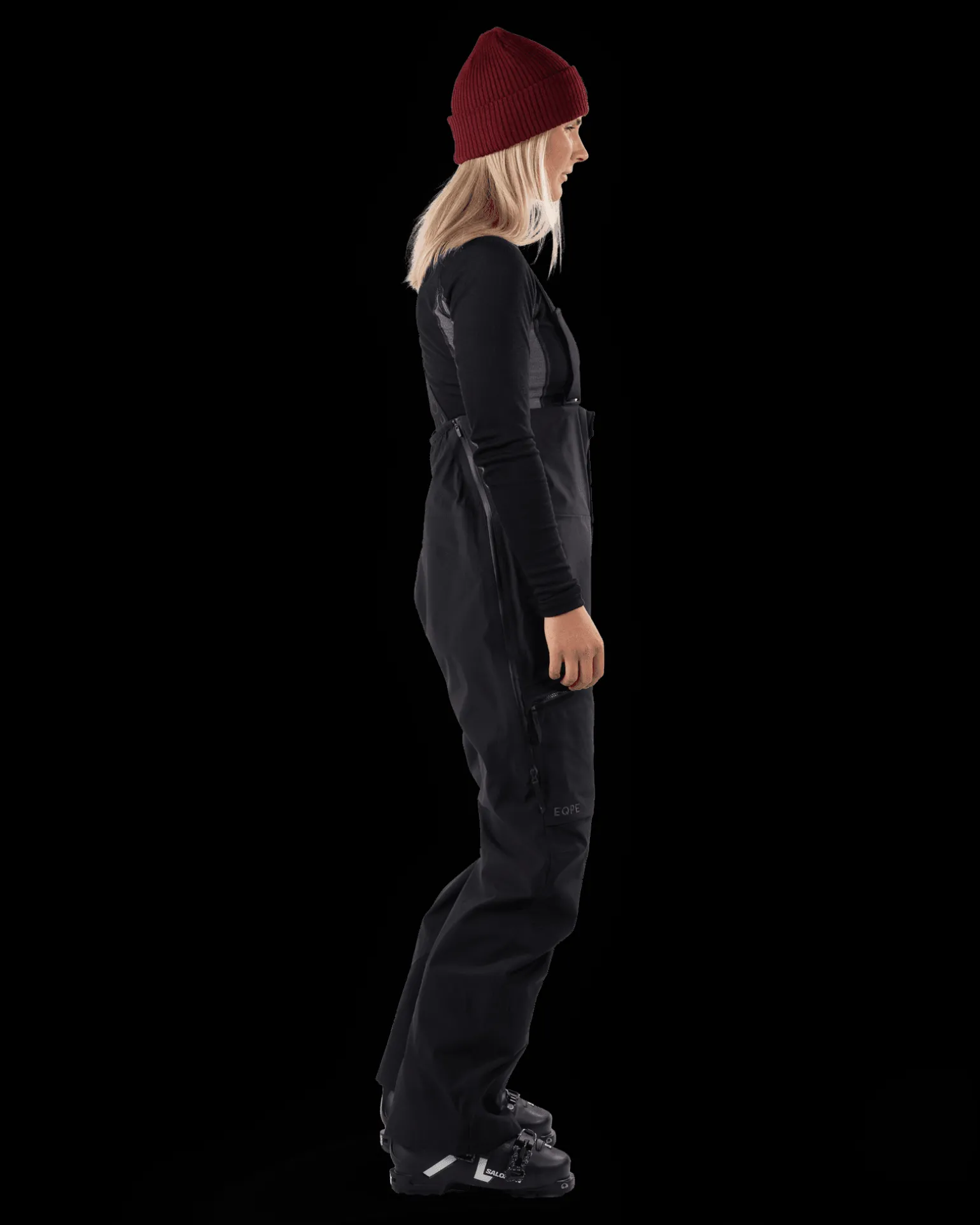 Rido Bib Shell Pant W Deep Black