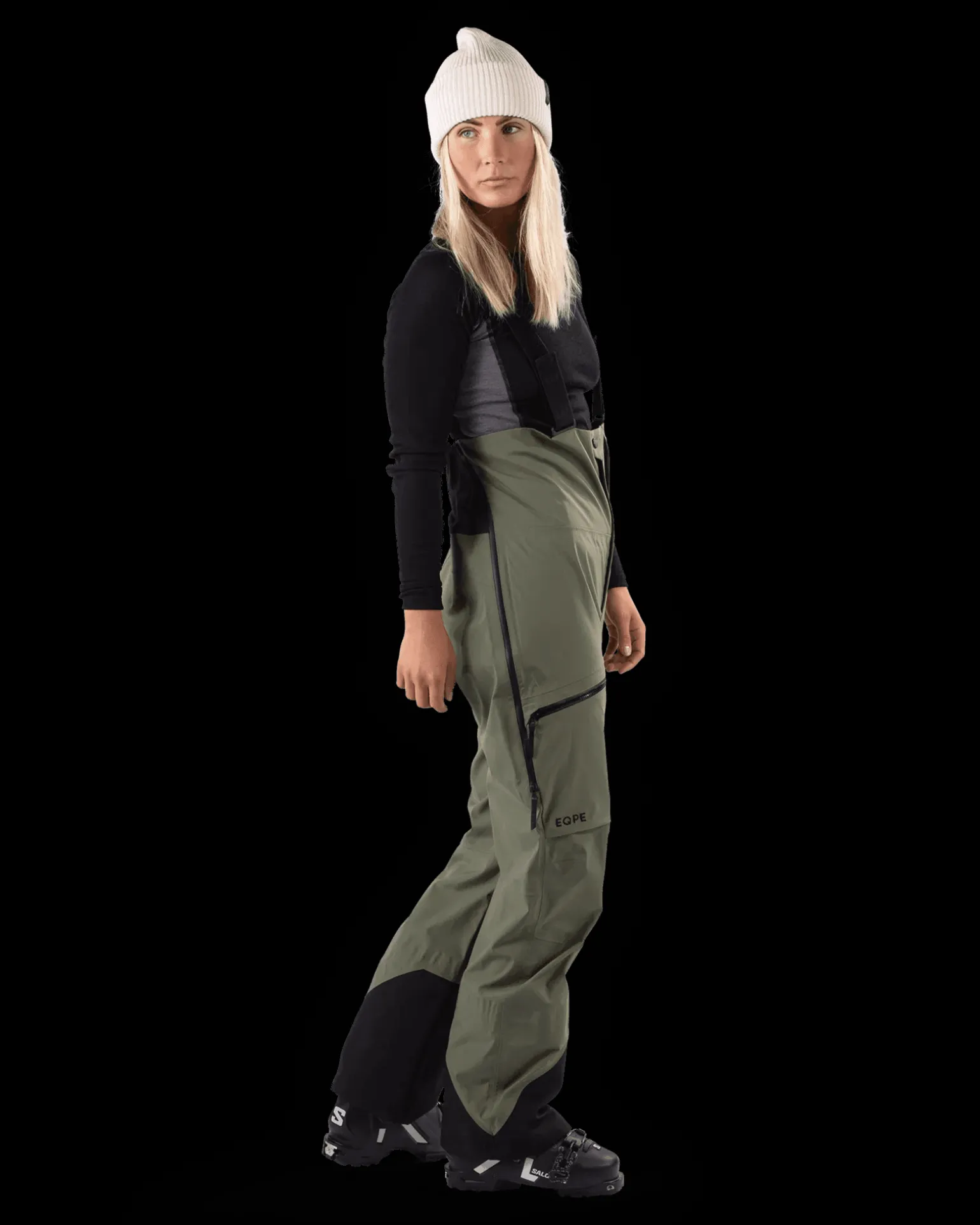 Rido Bib Shell Pant W Lichen Green