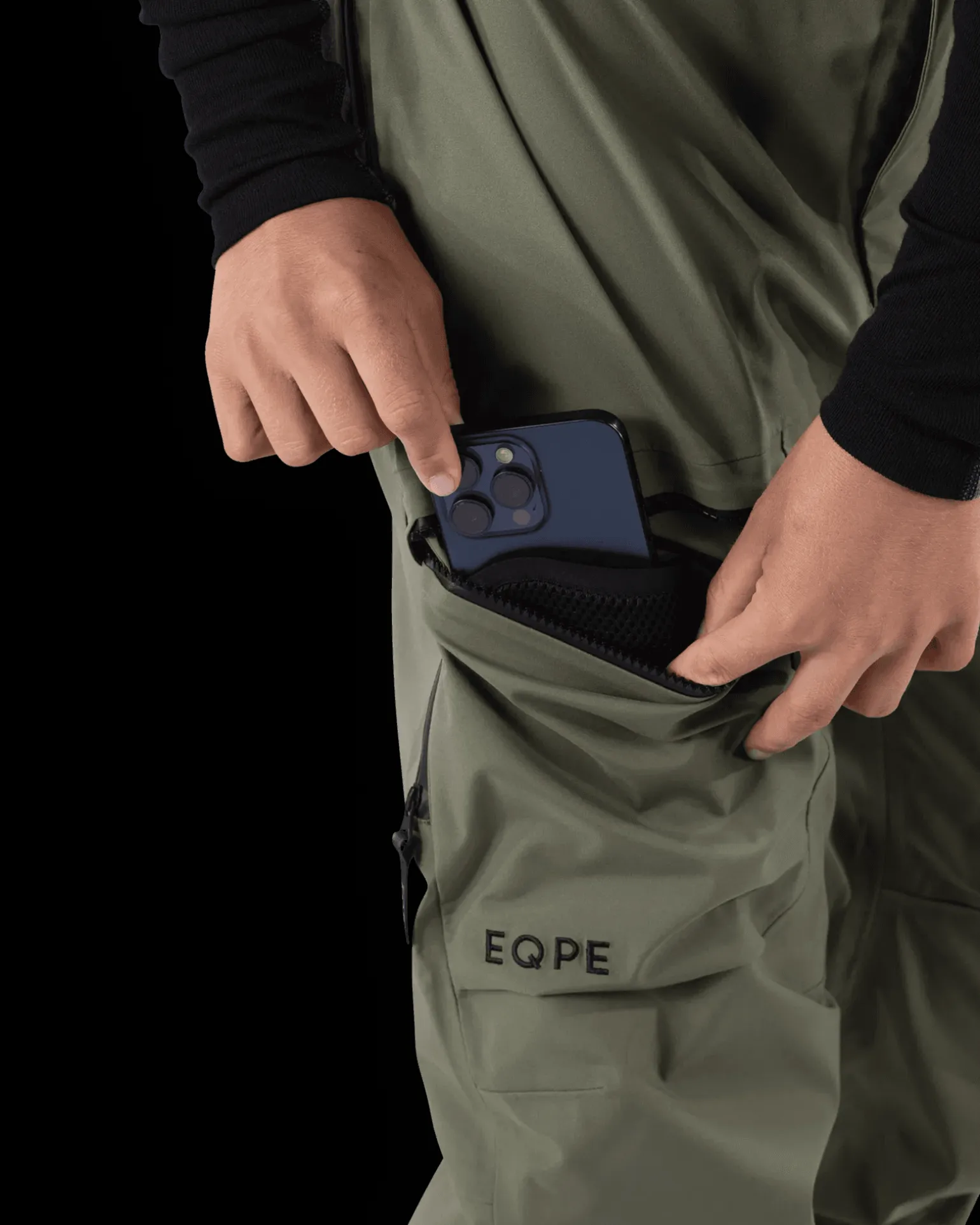 Rido Bib Shell Pant W Lichen Green