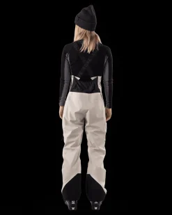 Rido Bib Shell Pant W Limestone