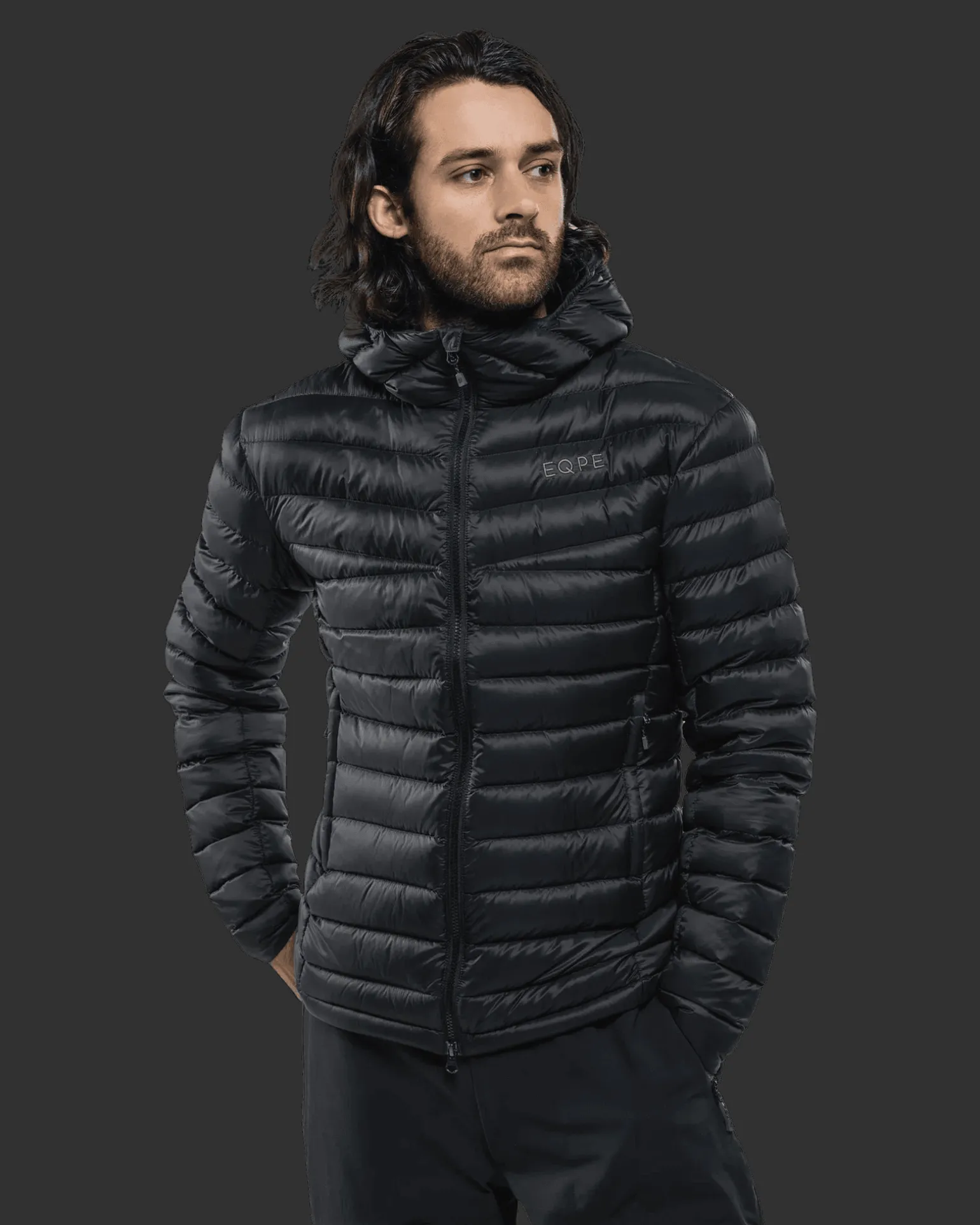 Rido Down Liner Hood M Deep Black