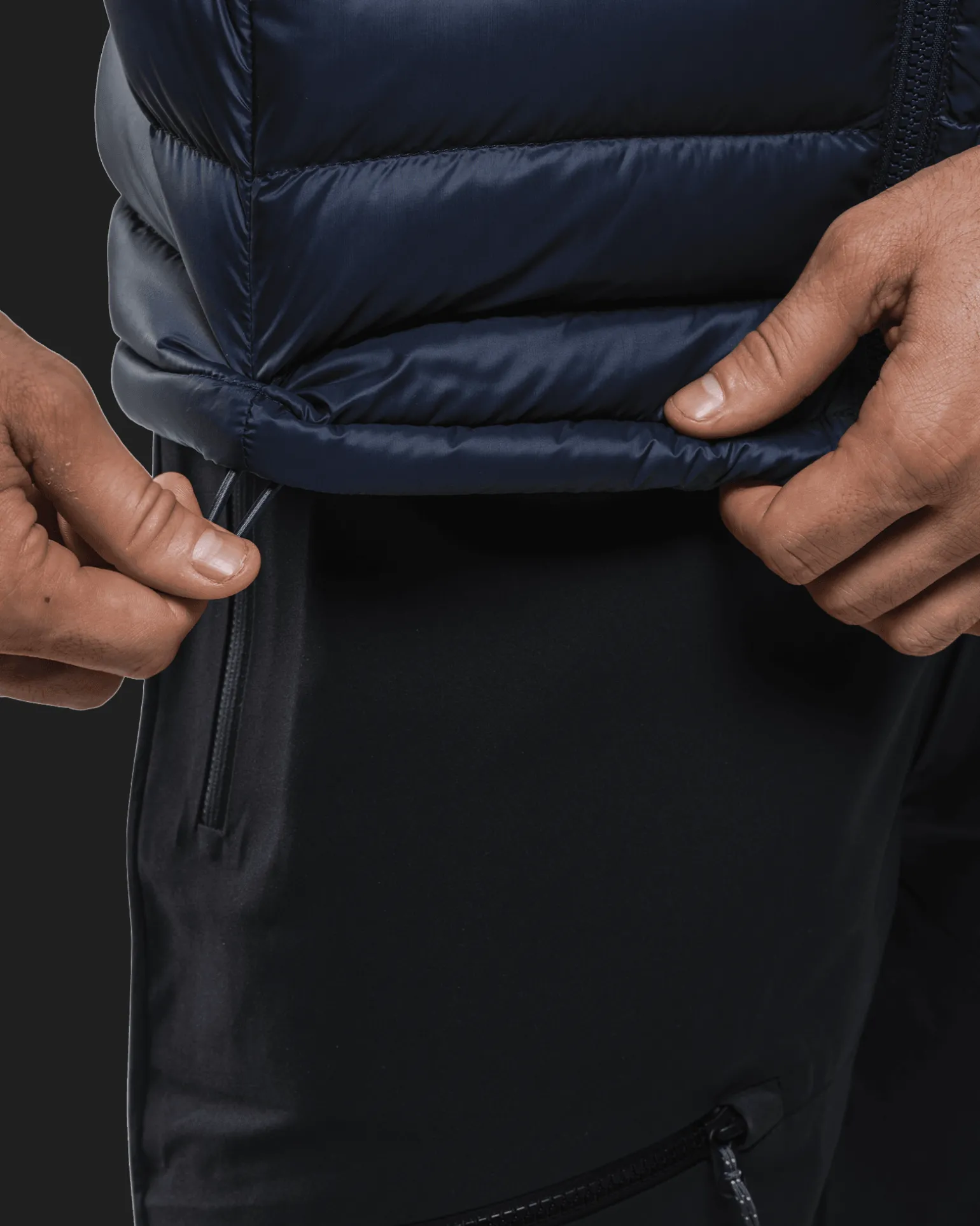 Rido Down Liner Hood M Navy Blazer