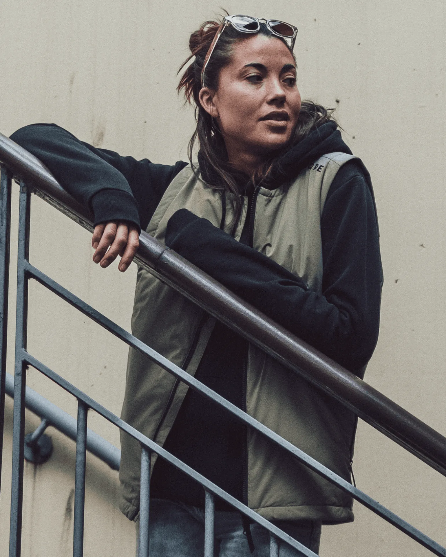 Rido Hybrid Vest Lichen Green