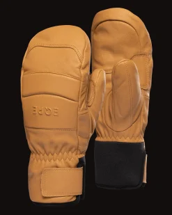 Rido Leather Mitten Autumn Leaf