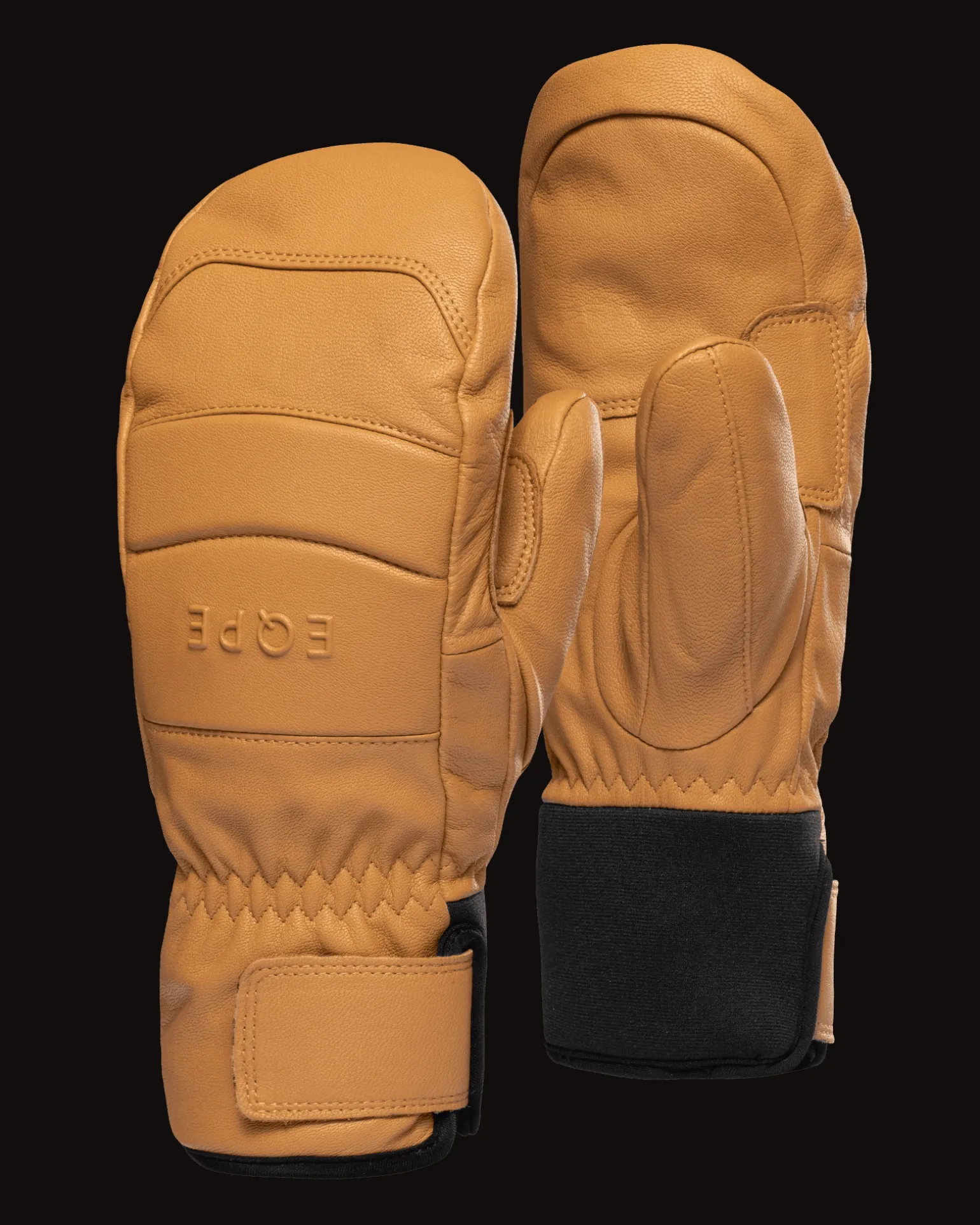 Rido Leather Mitten Autumn Leaf