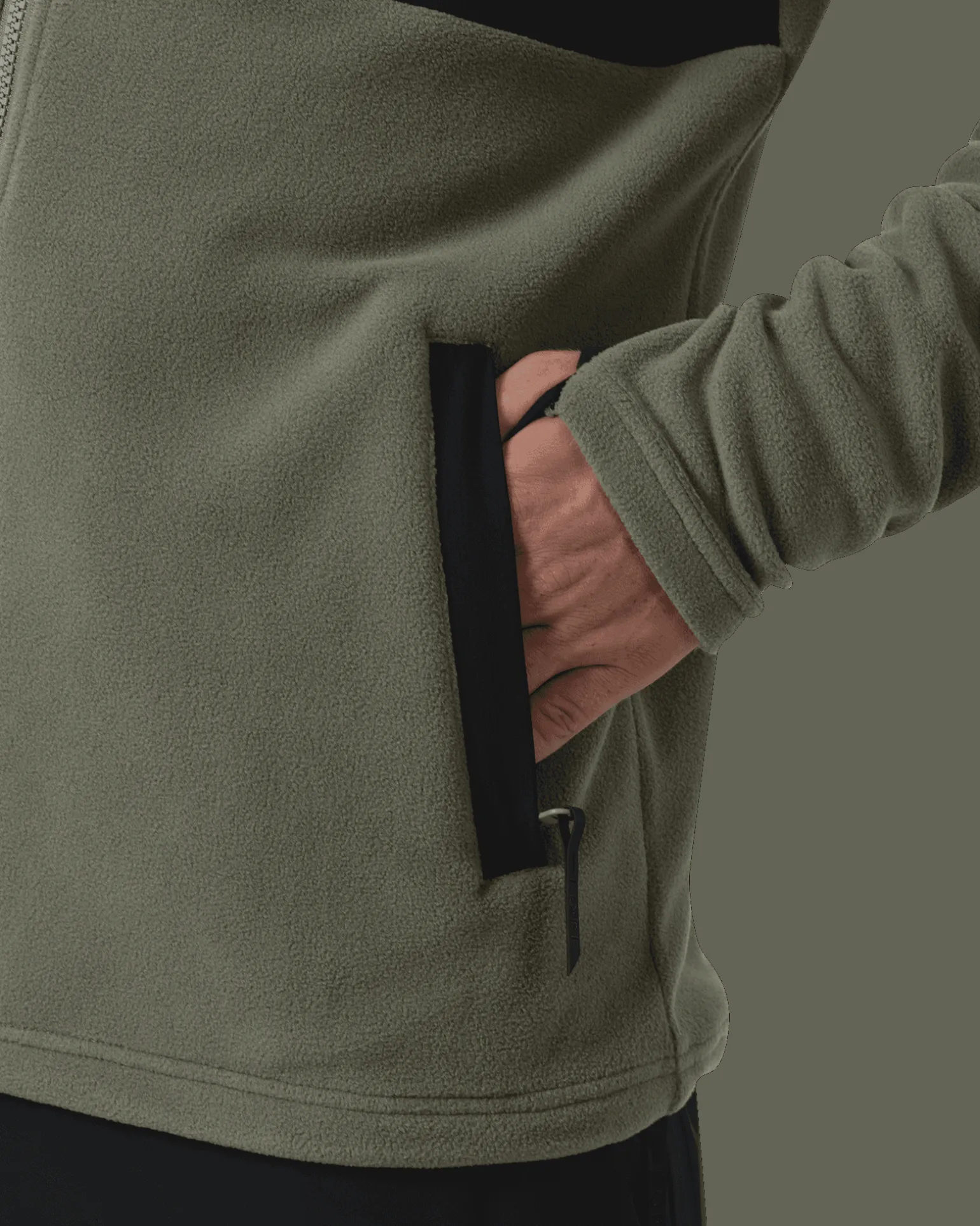 Rido Micro Fleece Jacket M Lichen Green