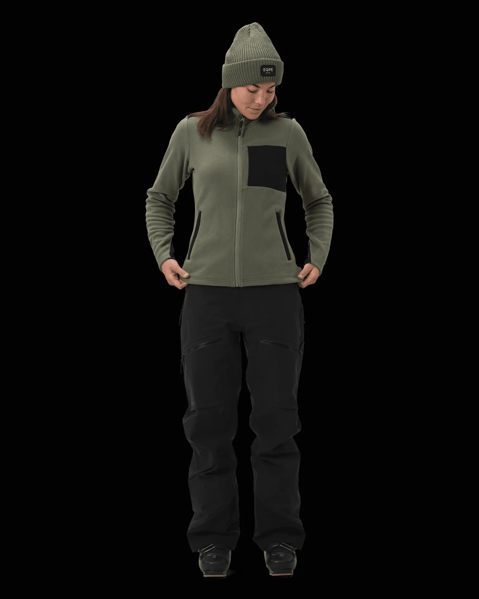 Rido Micro Fleece Jacket W Lichen Green