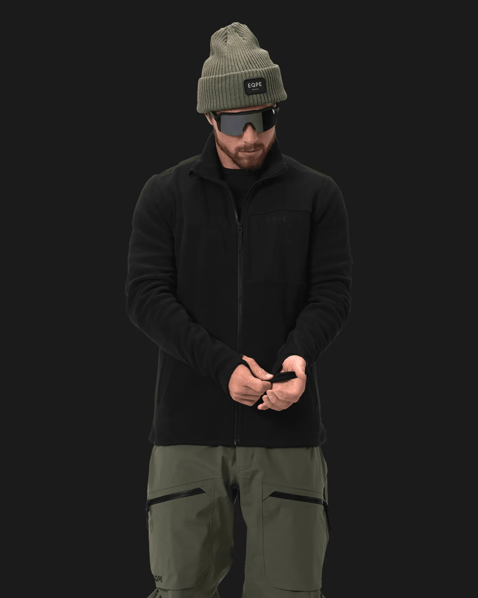 Rido Micro Fleece Jacket M Deep Black