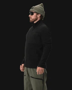 Rido Micro Fleece Jacket M Deep Black