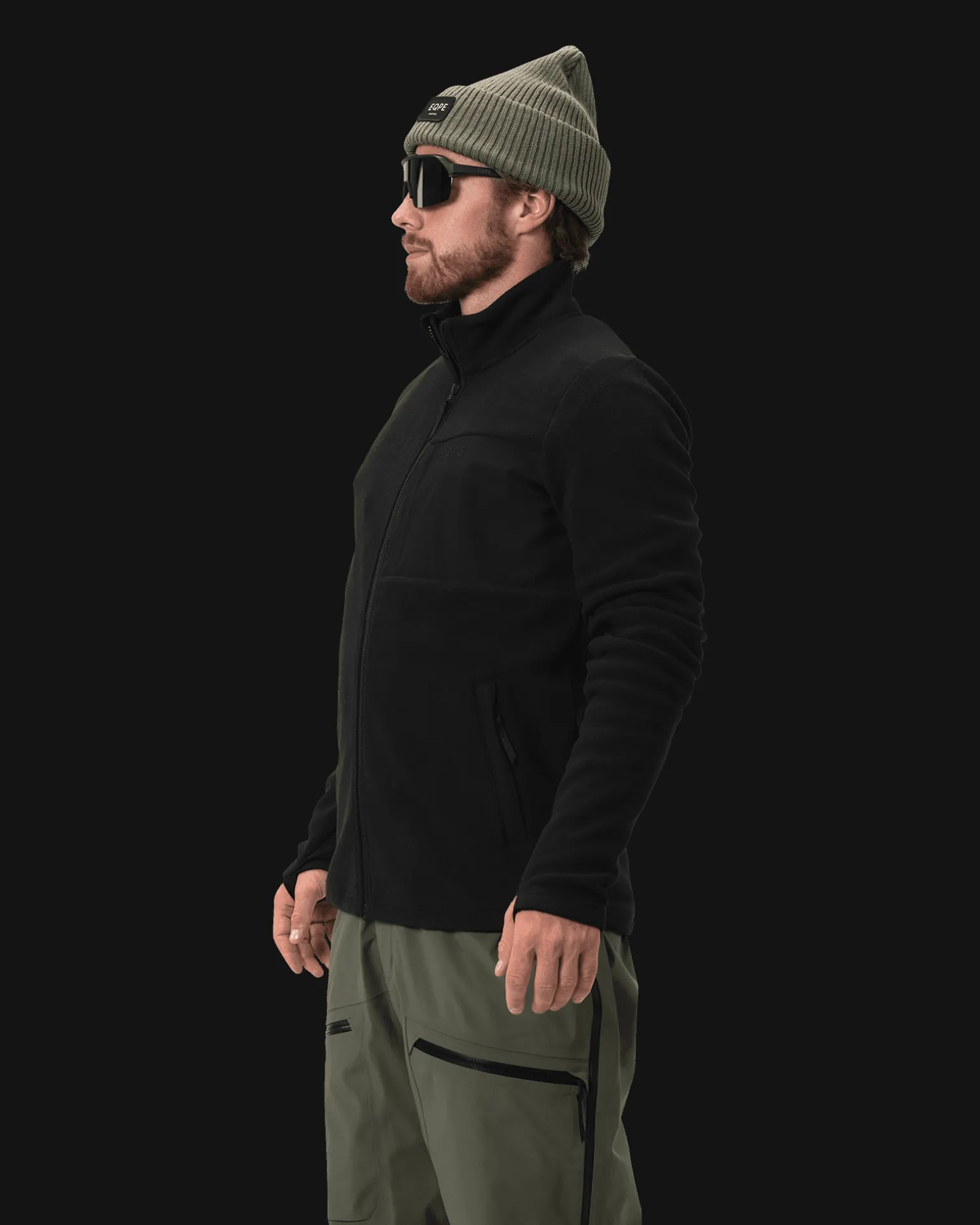 Rido Micro Fleece Jacket M Deep Black