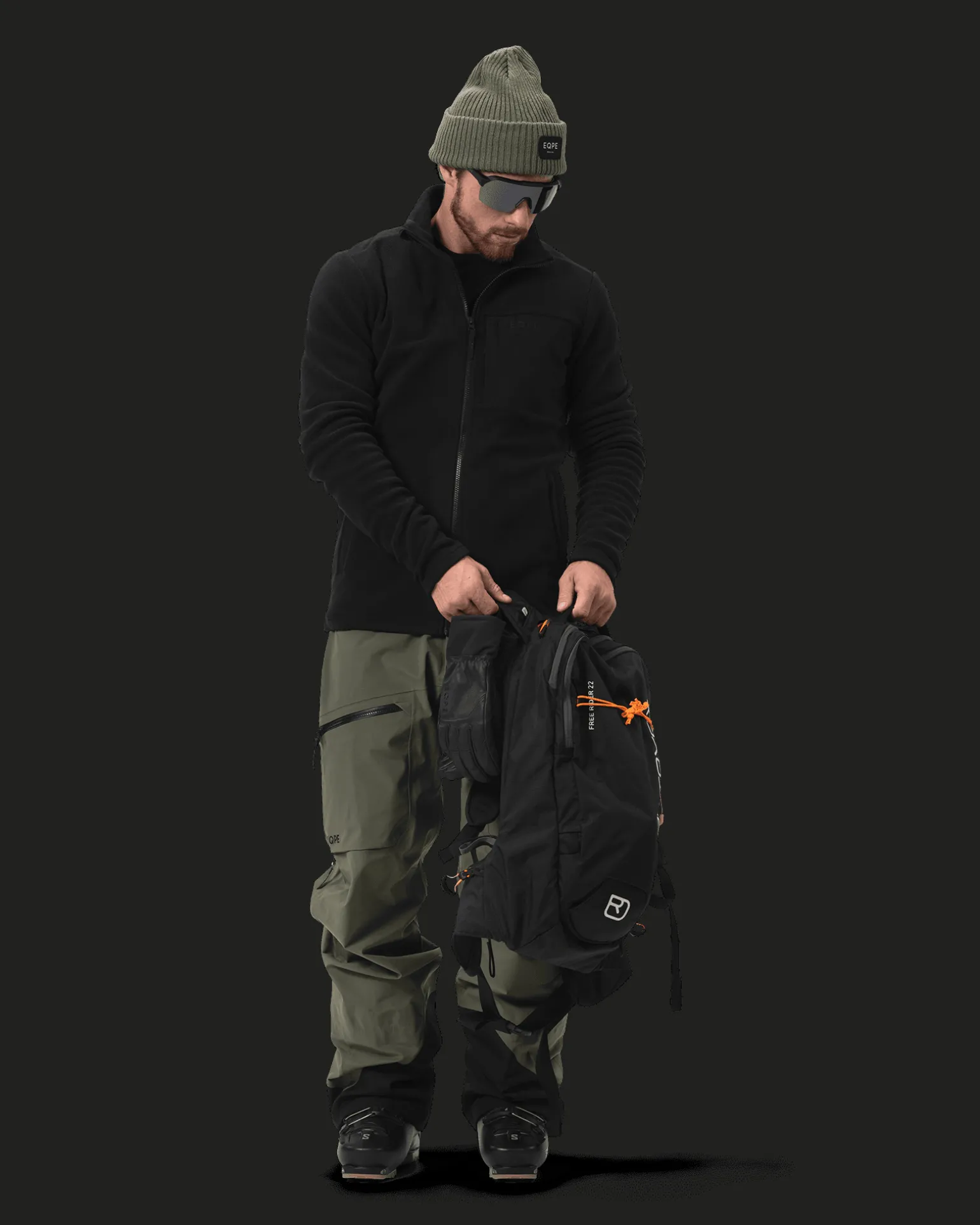 Rido Micro Fleece Jacket M Deep Black