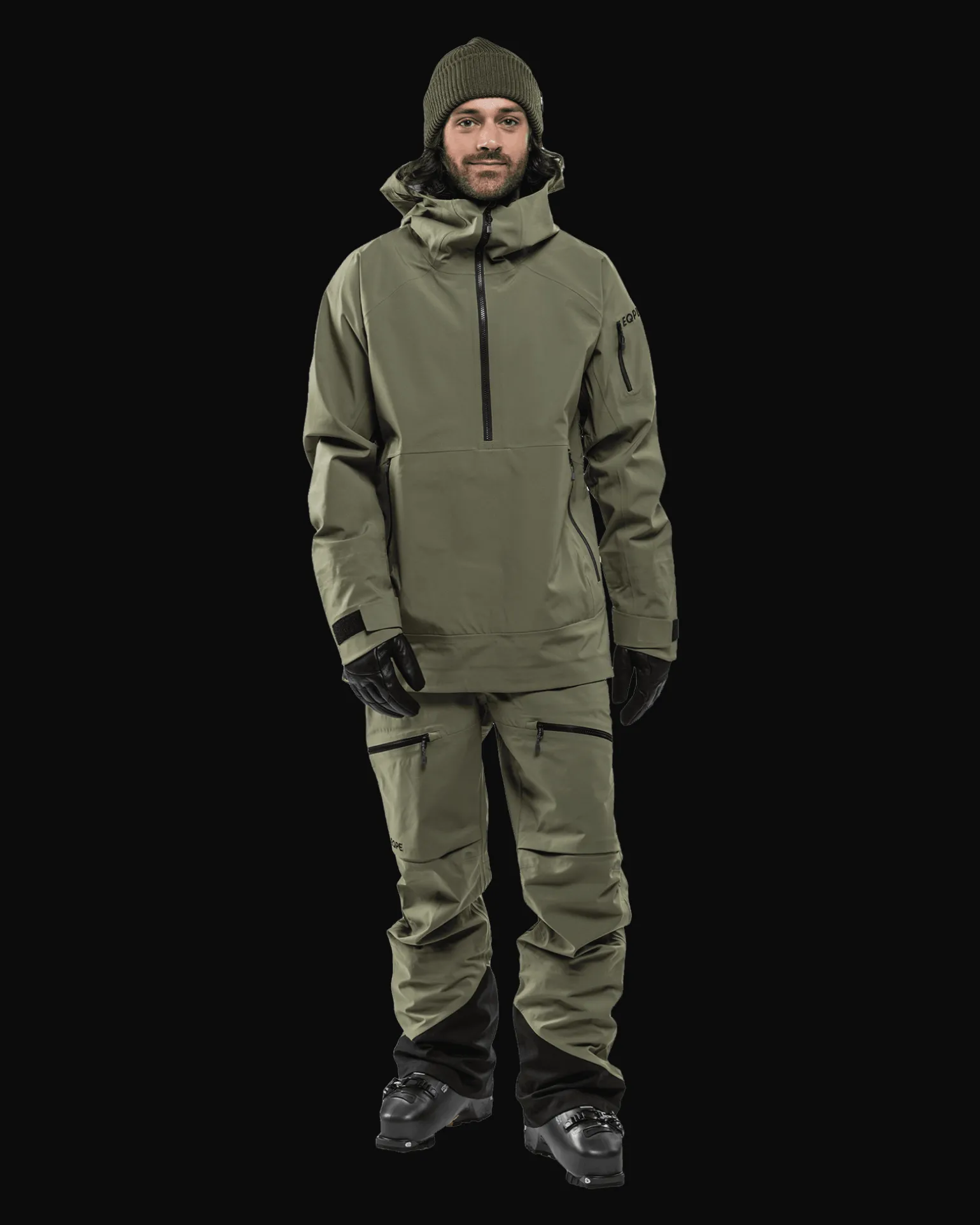 Rido Shell Anorak M Lichen Green