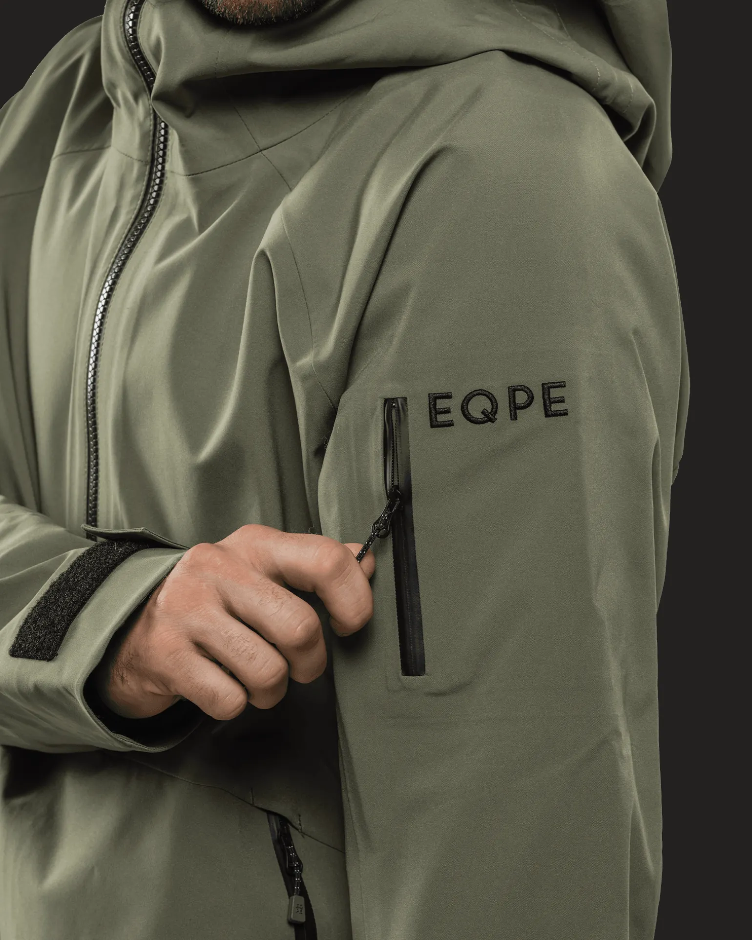 Rido Shell Anorak M Lichen Green