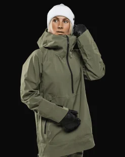 Rido Shell Anorak W Lichen Green