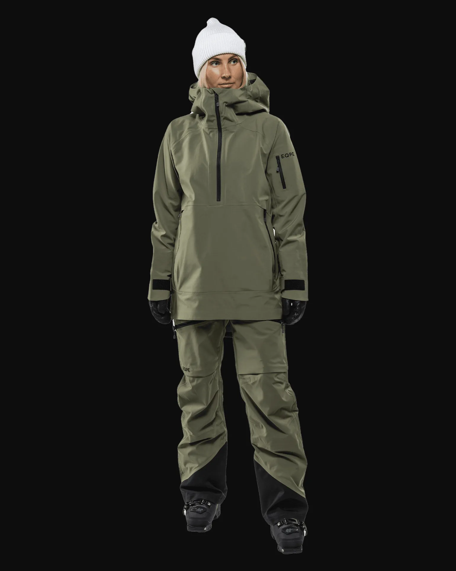 Rido Shell Anorak W Lichen Green