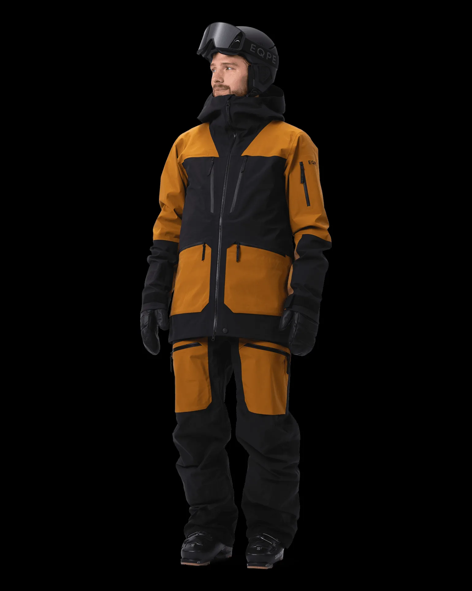 Rido Shell Jacket 2.0 M Deep Black/Autumn Leaf