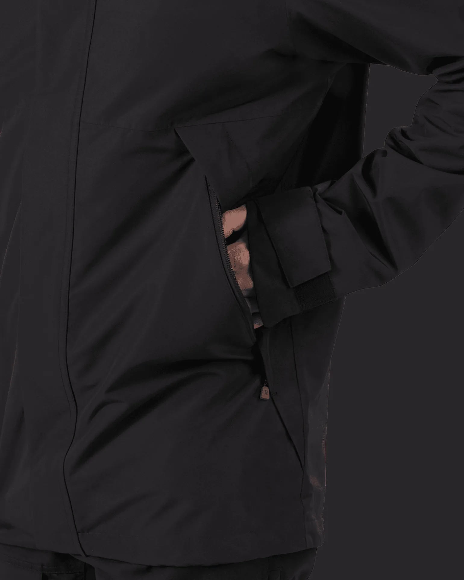 Rosse All Weather Jacket M Deep Black