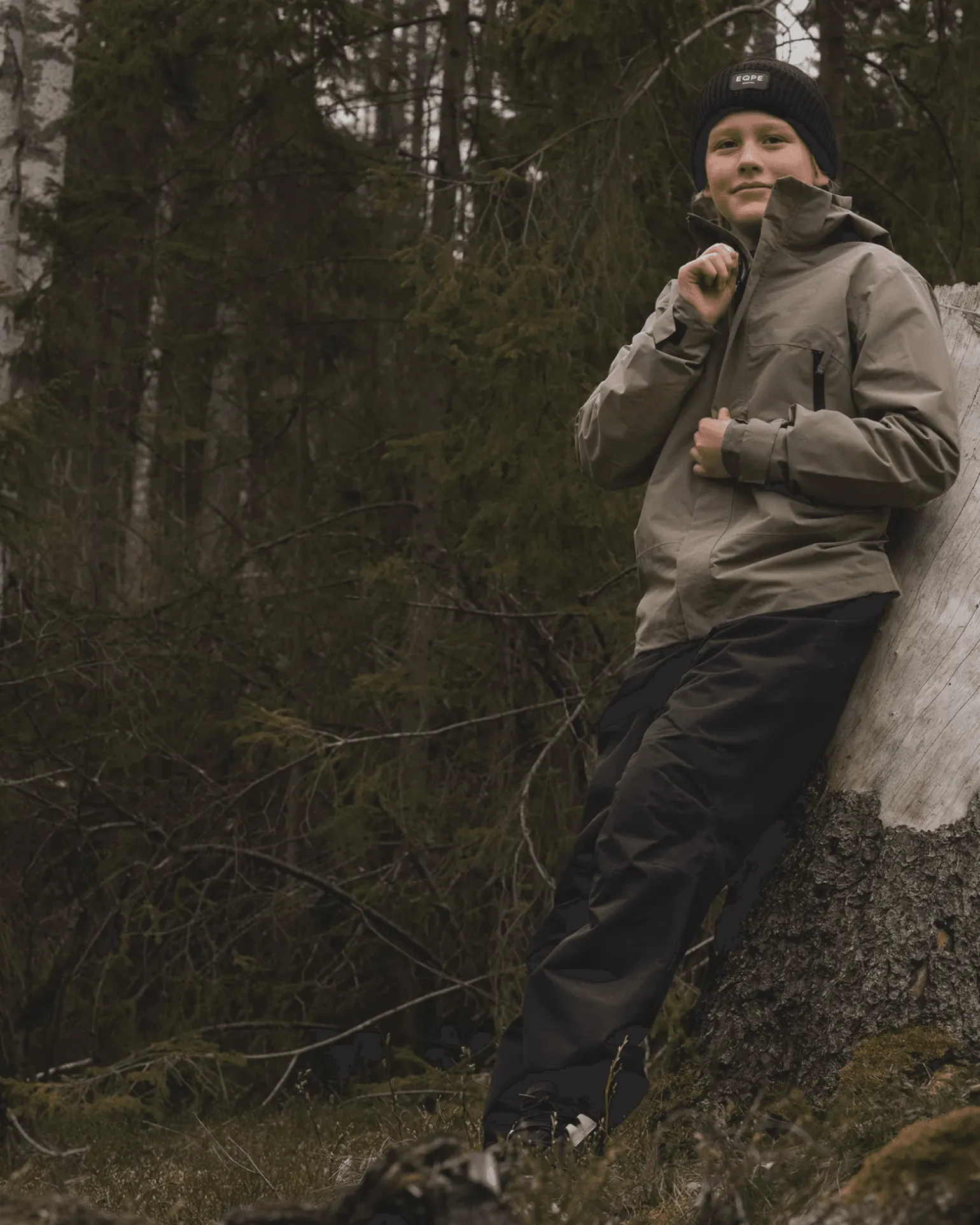 Rosse All Weather Jacket JR Lichen Green