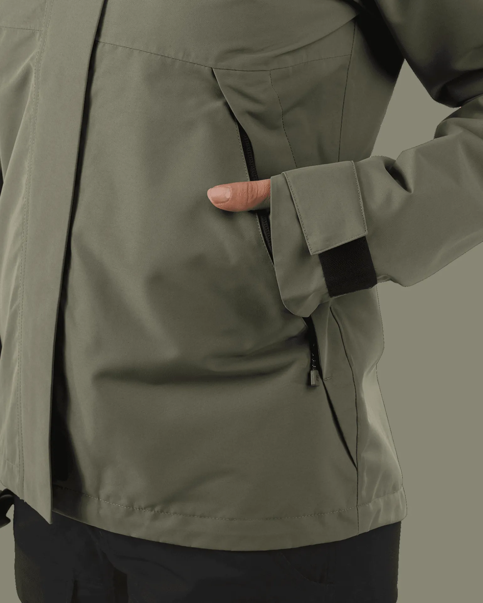 Rosse All Weather Jacket W Lichen Green