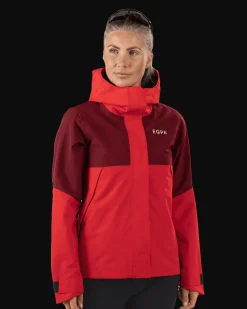 Rosse All Weather Jacket W High Risk Red