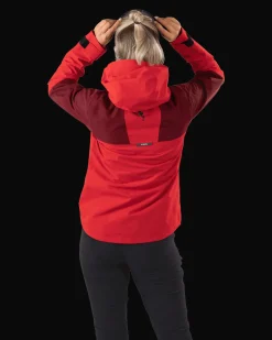 Rosse All Weather Jacket W High Risk Red