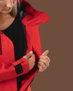 Rosse All Weather Jacket W High Risk Red