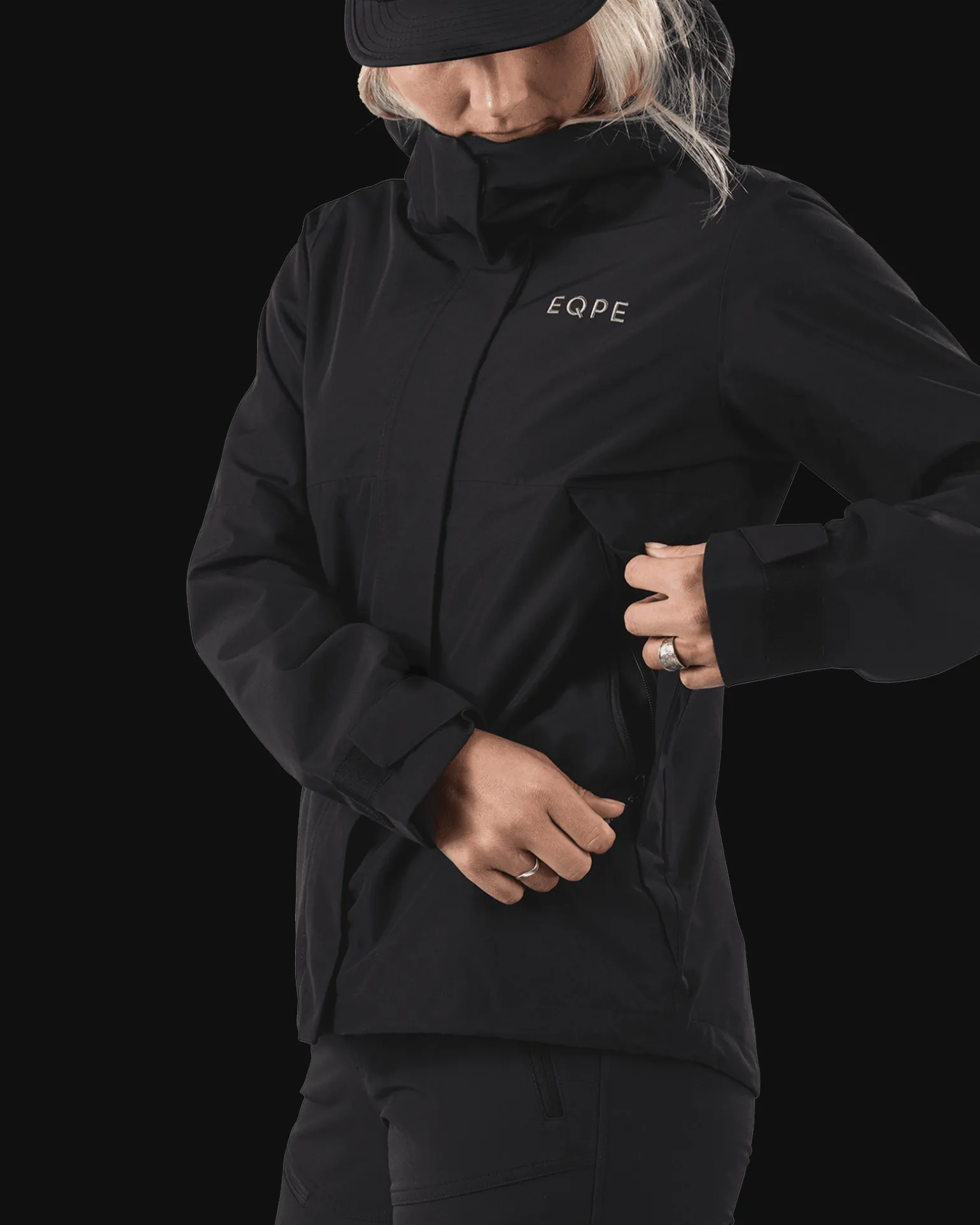 Rosse All Weather Jacket W Deep Black