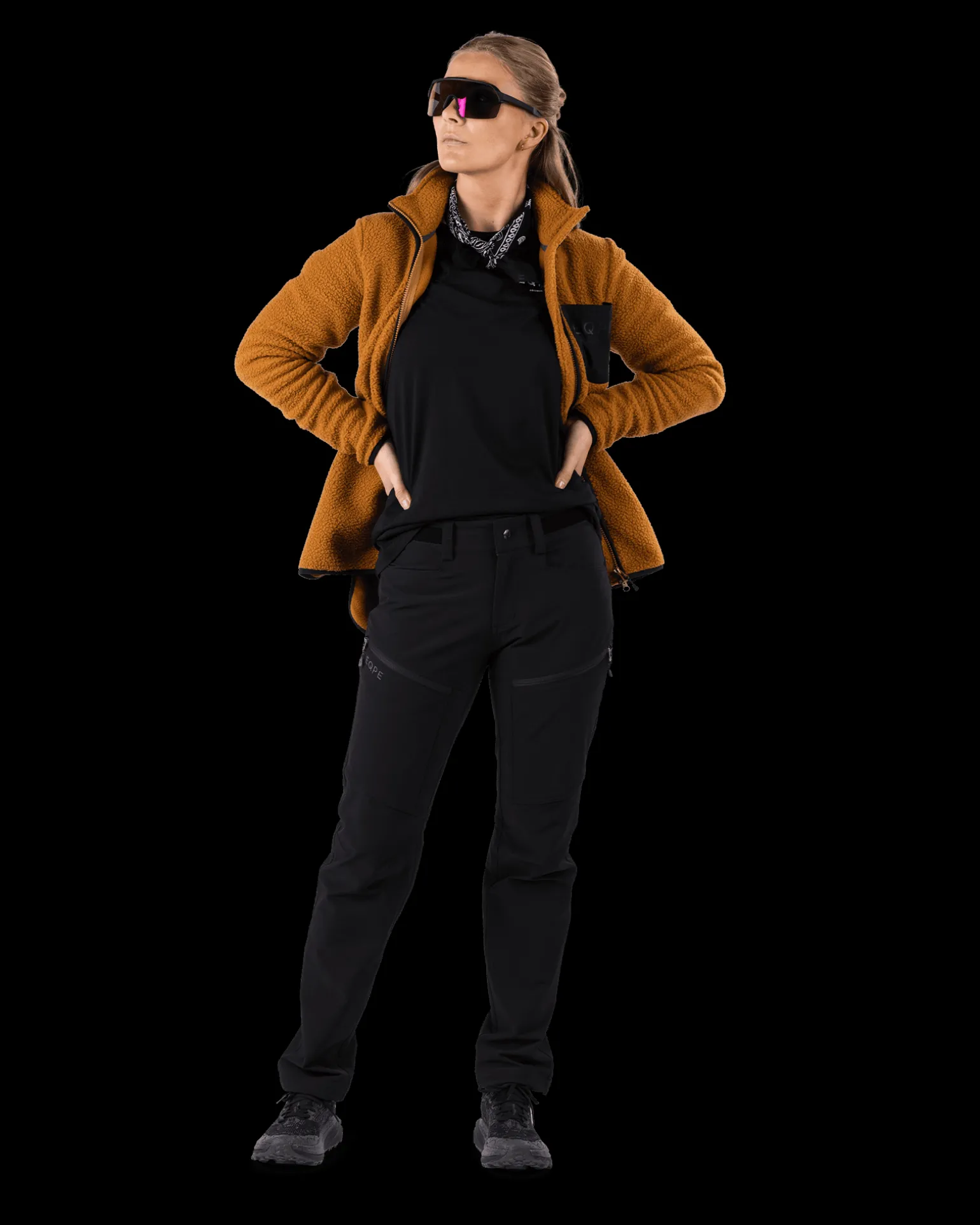 Rosse Stretch Pant W Deep Black