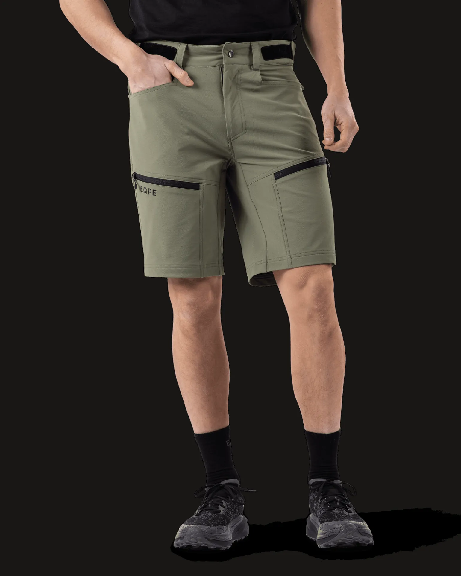 Rosse Stretch Shorts M Lichen Green