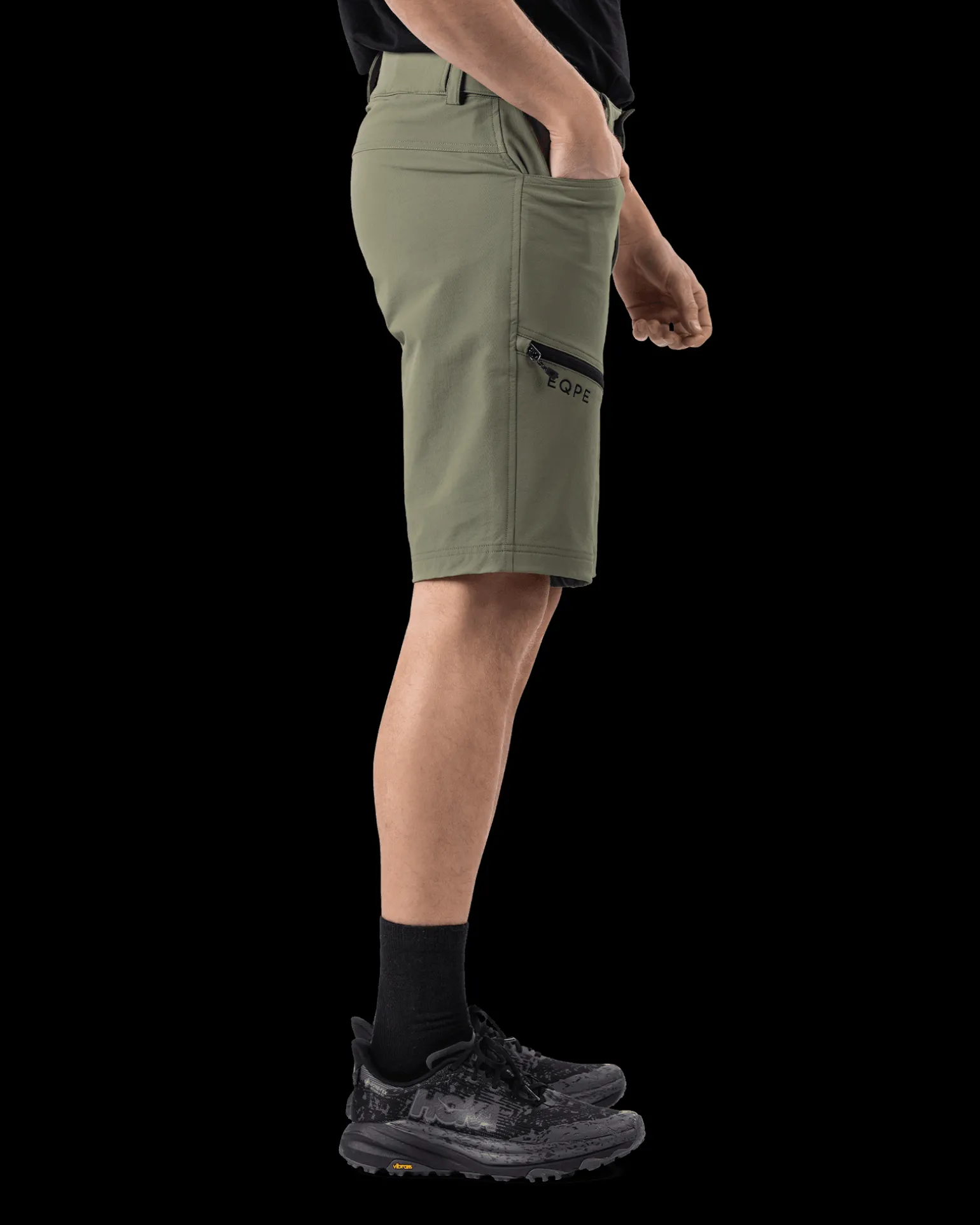 Rosse Stretch Shorts M Lichen Green