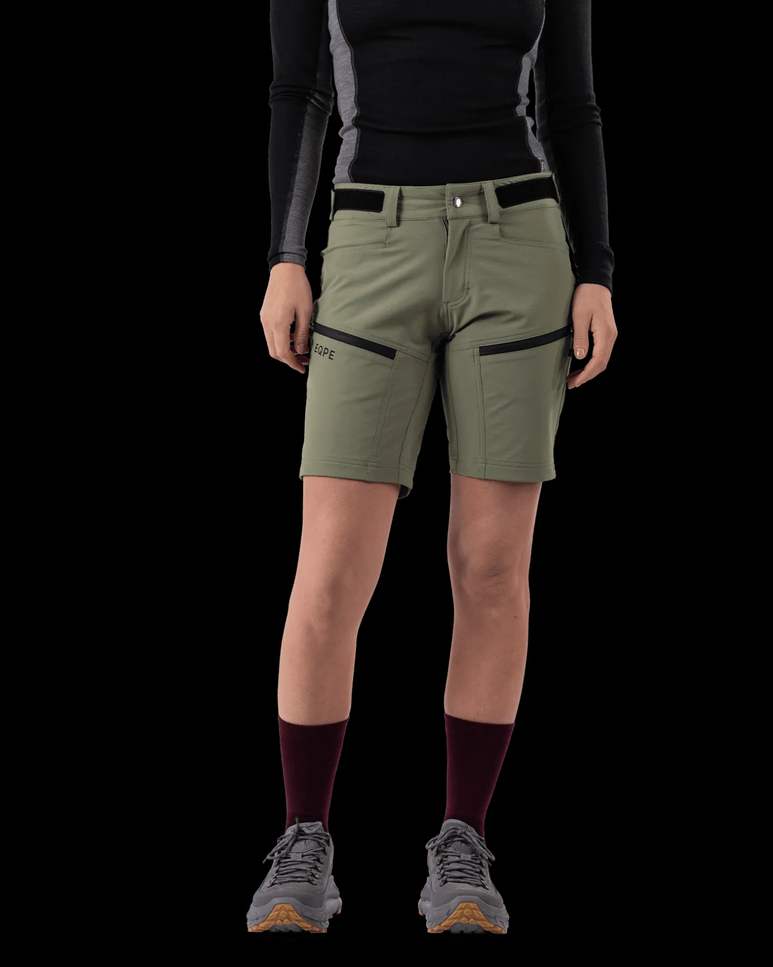 Rosse Stretch Shorts W Lichen Green