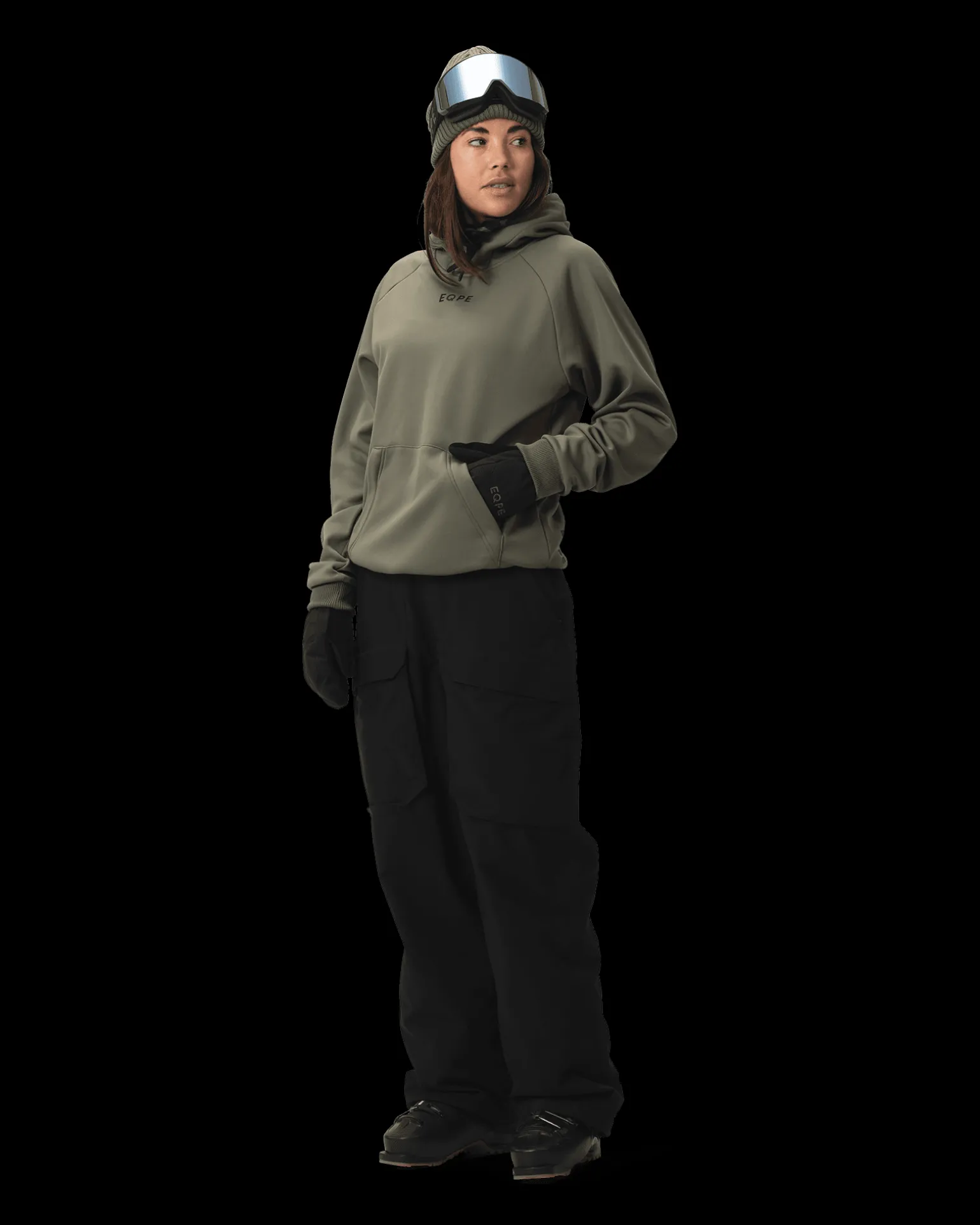 Shield Hood Lichen Green