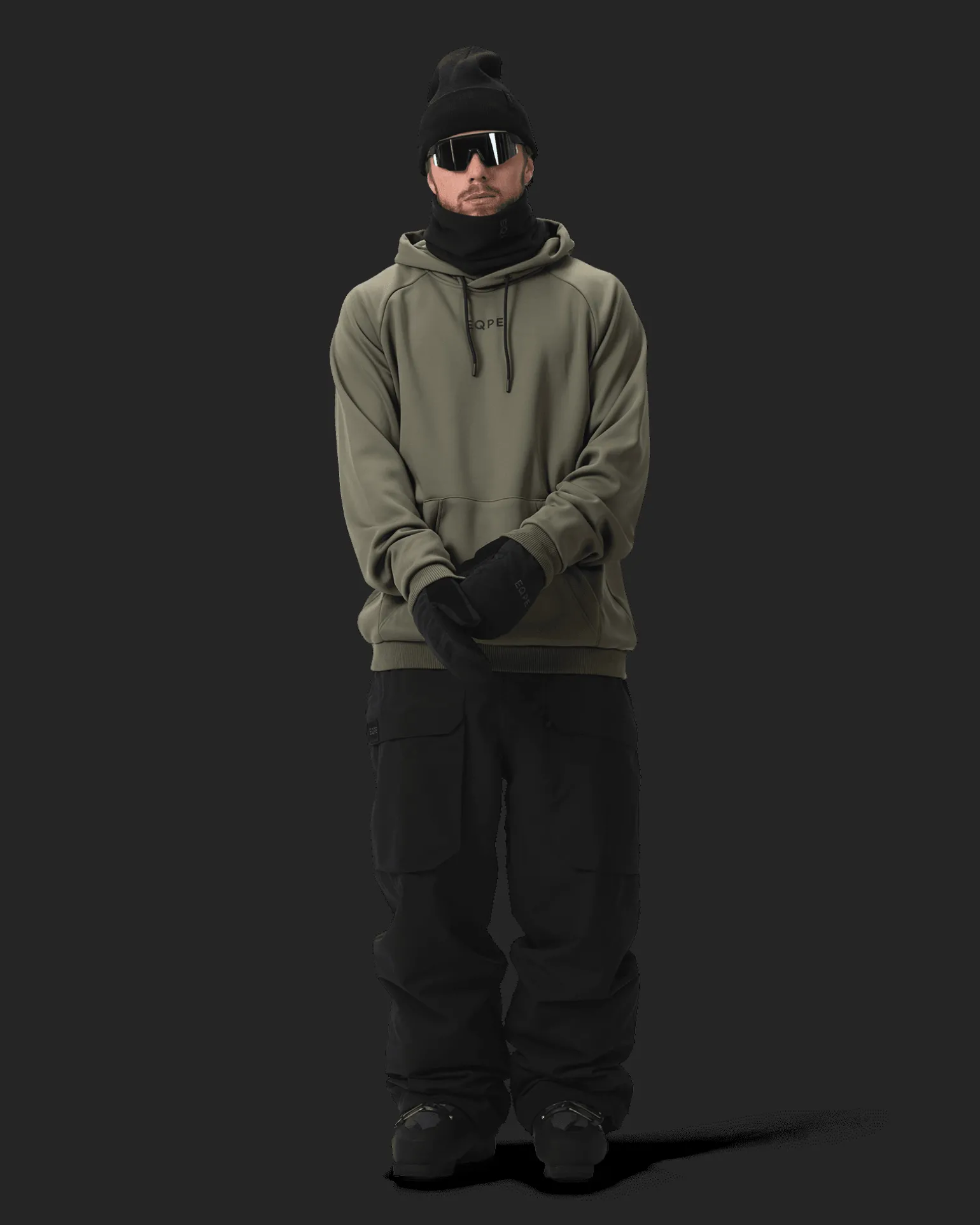 Shield Hood Lichen Green