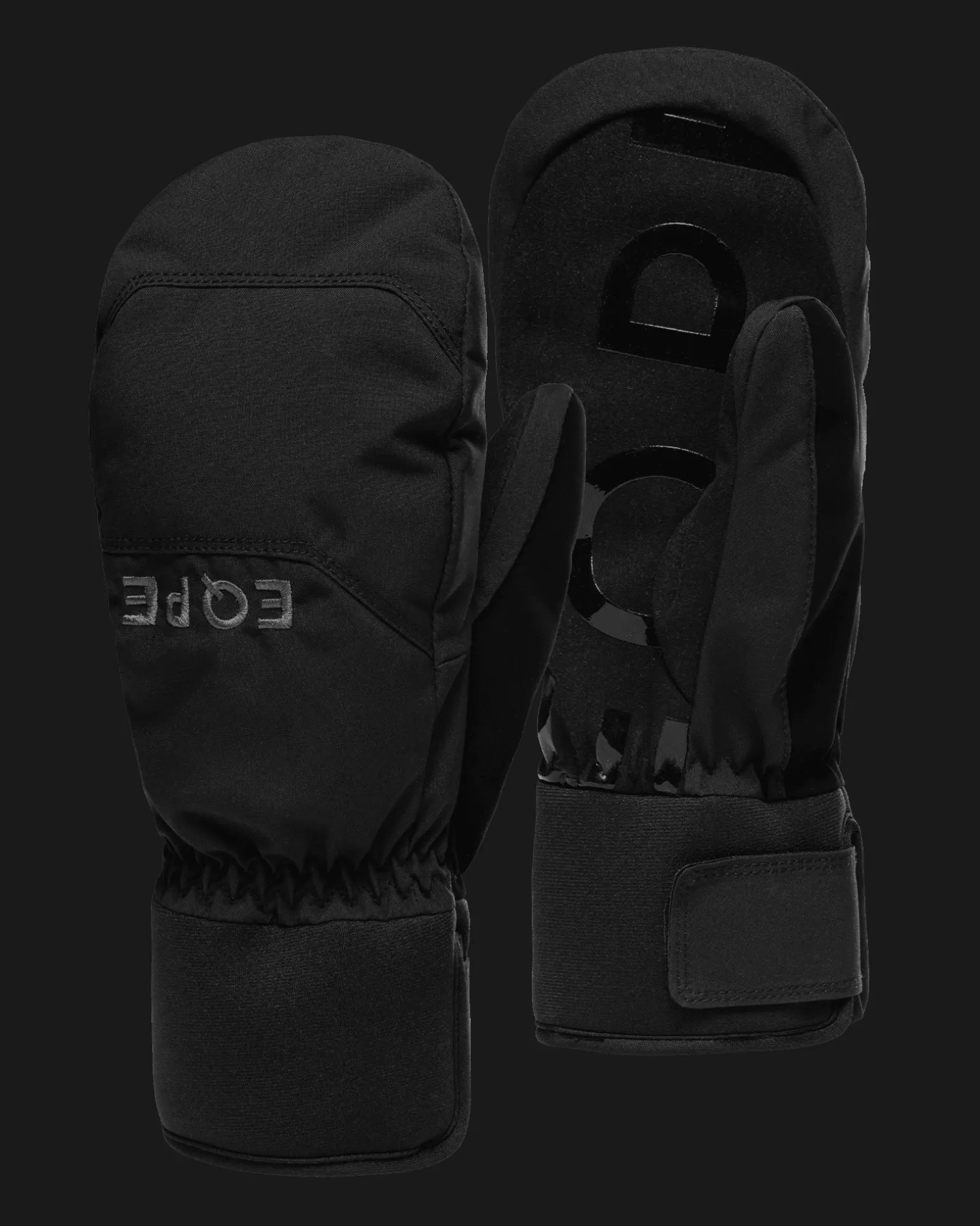 Shield Under Mitten Deep Black