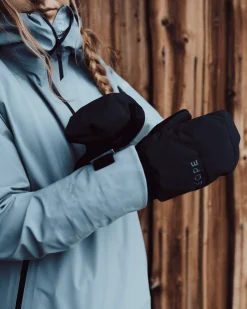 Shield Under Mitten Deep Black