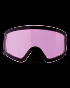 Sight Magnetic Small Face Deep Black-Smoke/Silver Mirror + Clear