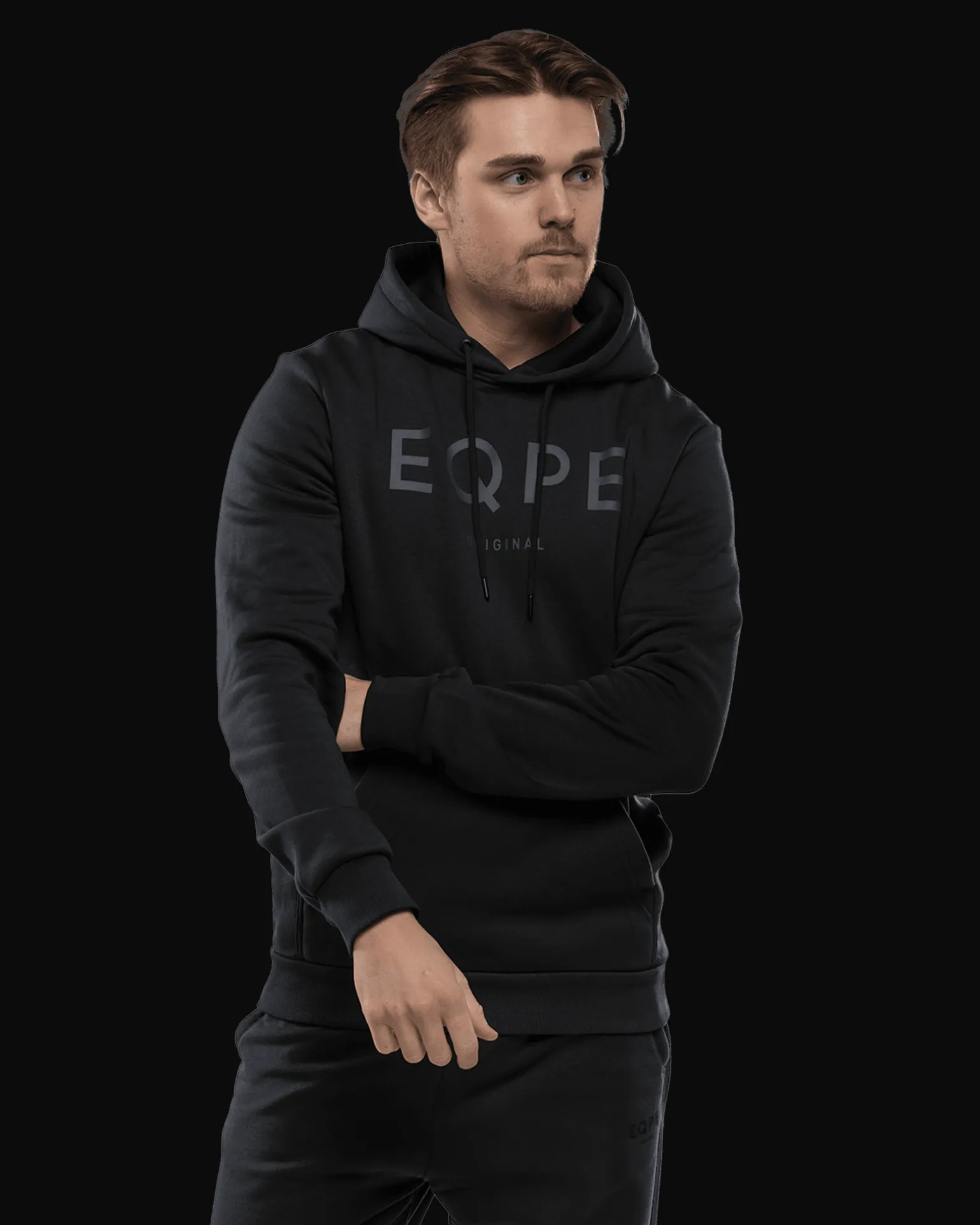 Slack Hood M Deep Black