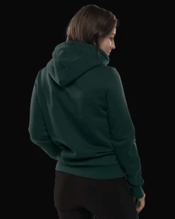 Slack Hood W Deep Forest Green