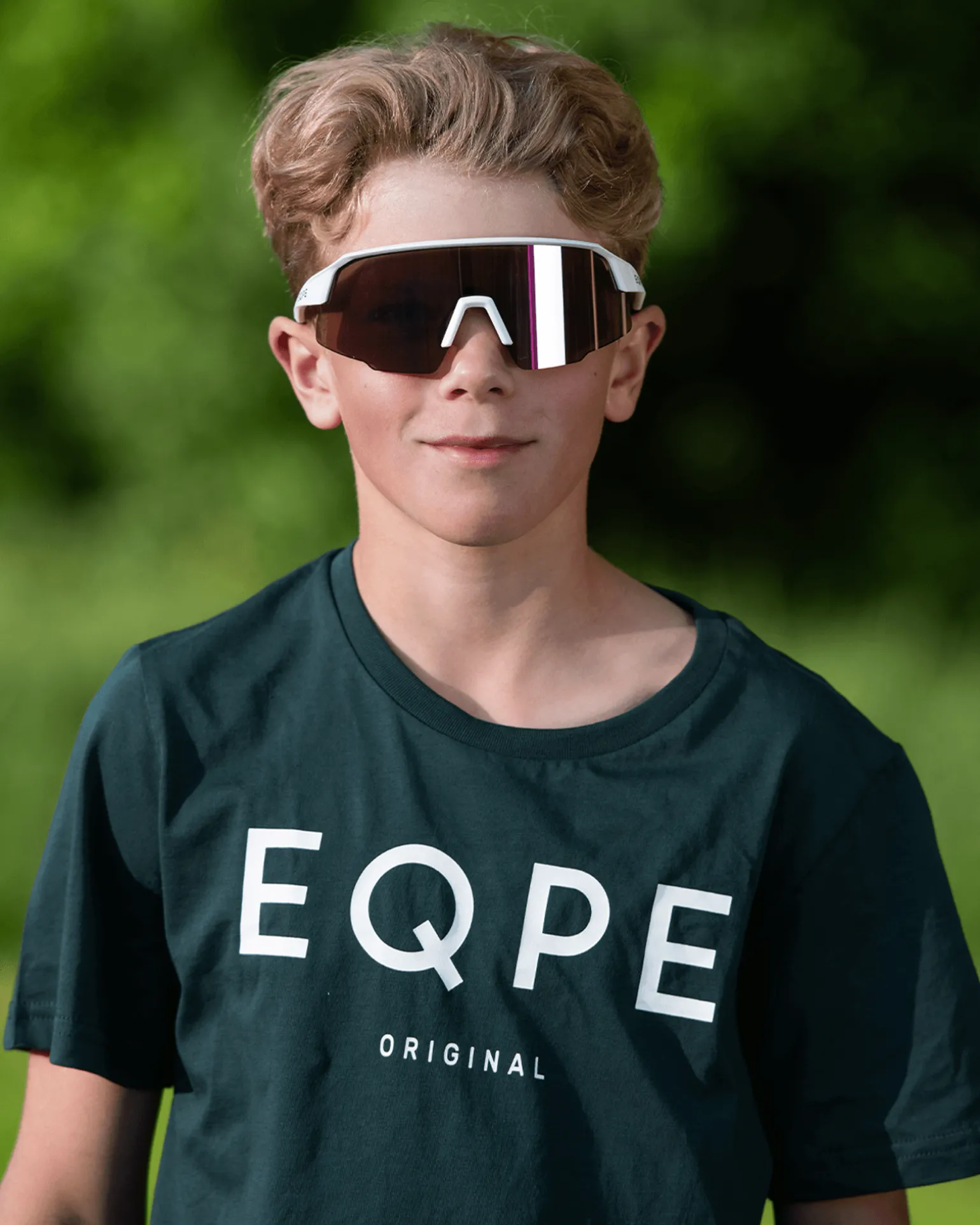 Slack Tee JR Deep Forest Green