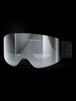 Vision Magnetic JR Deep Black-Smoke/Silver Mirror + Clear Rose Extra Lens